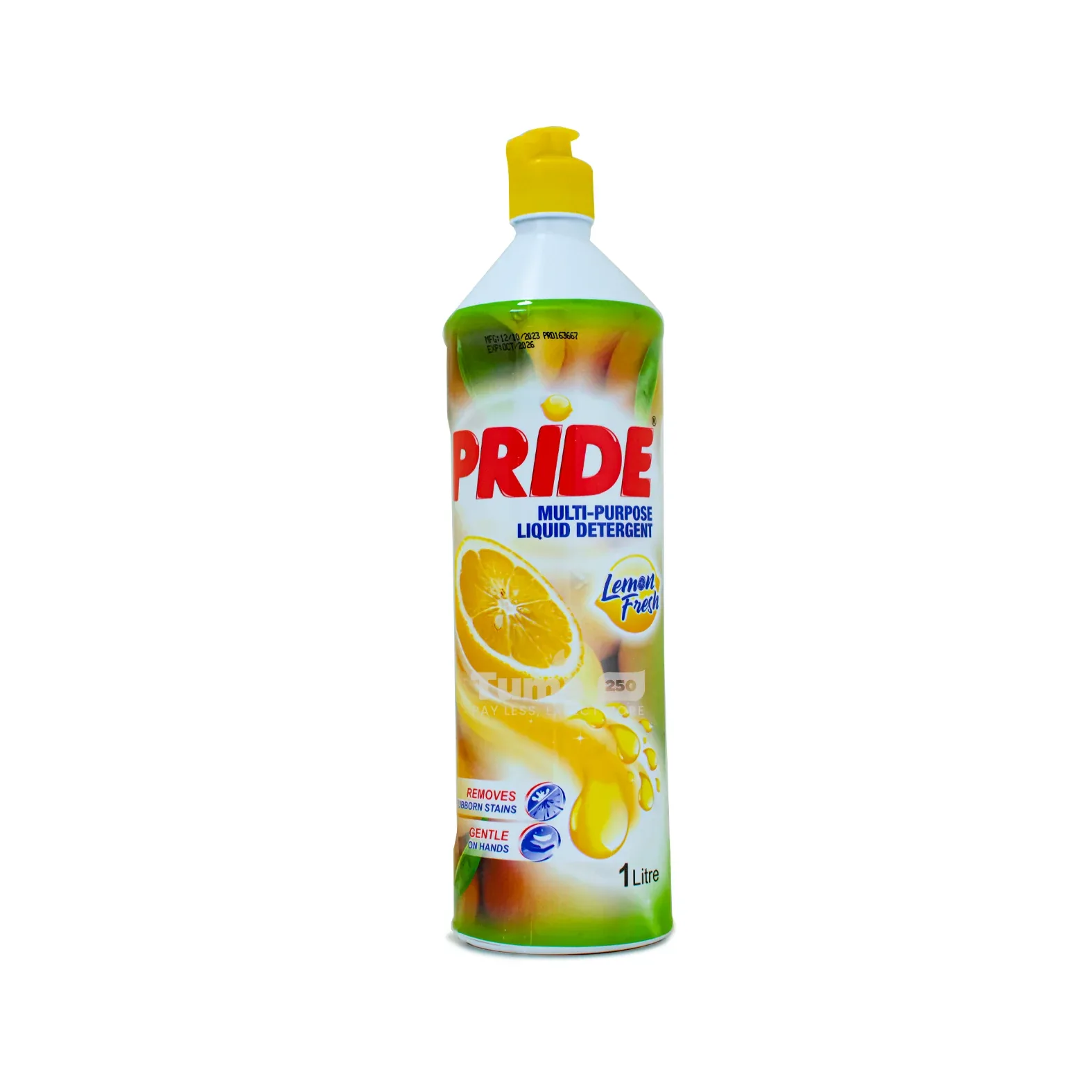 Pride Lemon Fresh Multipurpose Liquid Detergent 1L