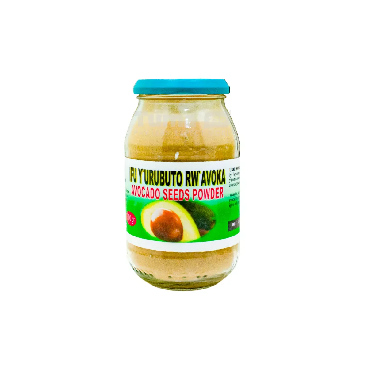 Avocado Seed Powder/ Ifu Y’urubuto Rw’Avoka In Glass Jar 200g