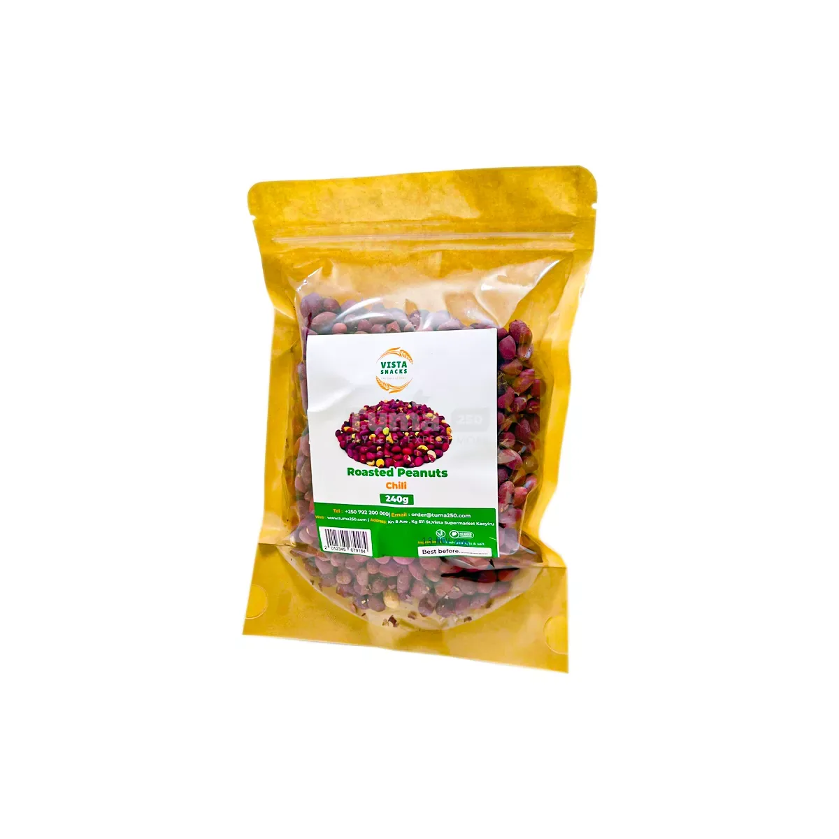 Vista Chili Roasted Peanuts 240g
