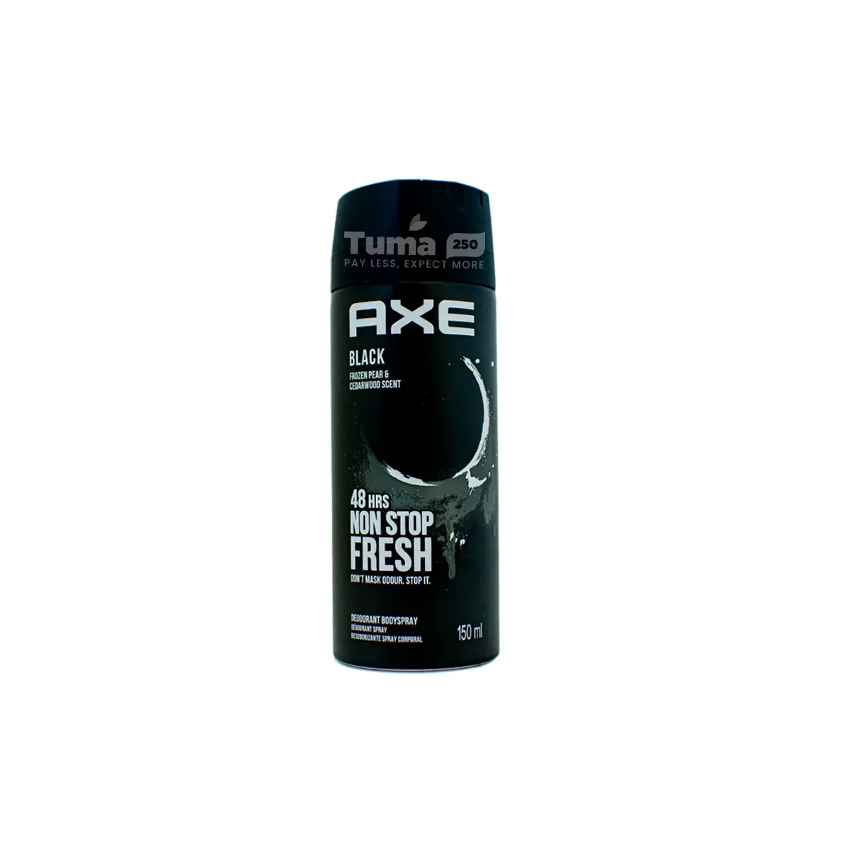 Axe 48hr Black Body Spray Deodorant 150ml
