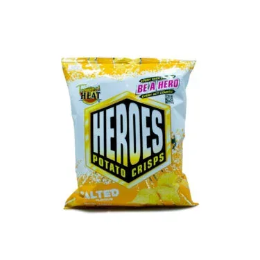 Tropical Heat Heroes Potato Crisp Salted