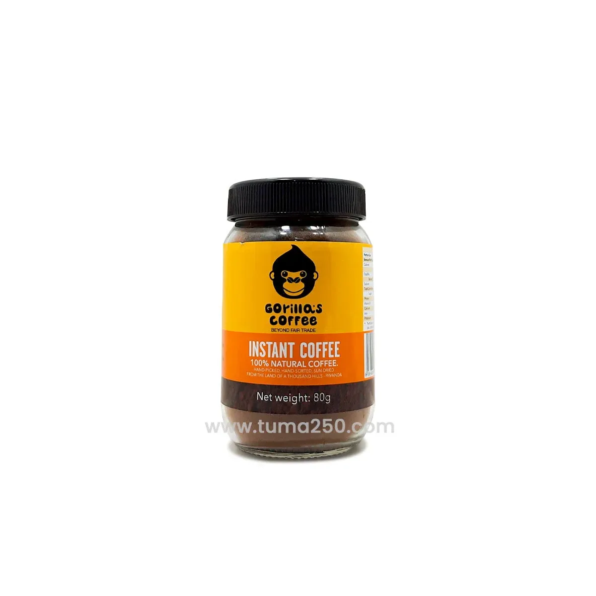 Gorilla’s Coffee Instant Coffee 80g