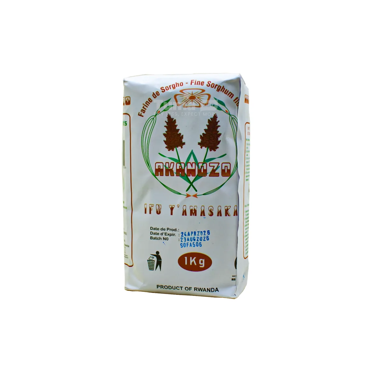 Akanozo Fine Surghum Flour 1kg